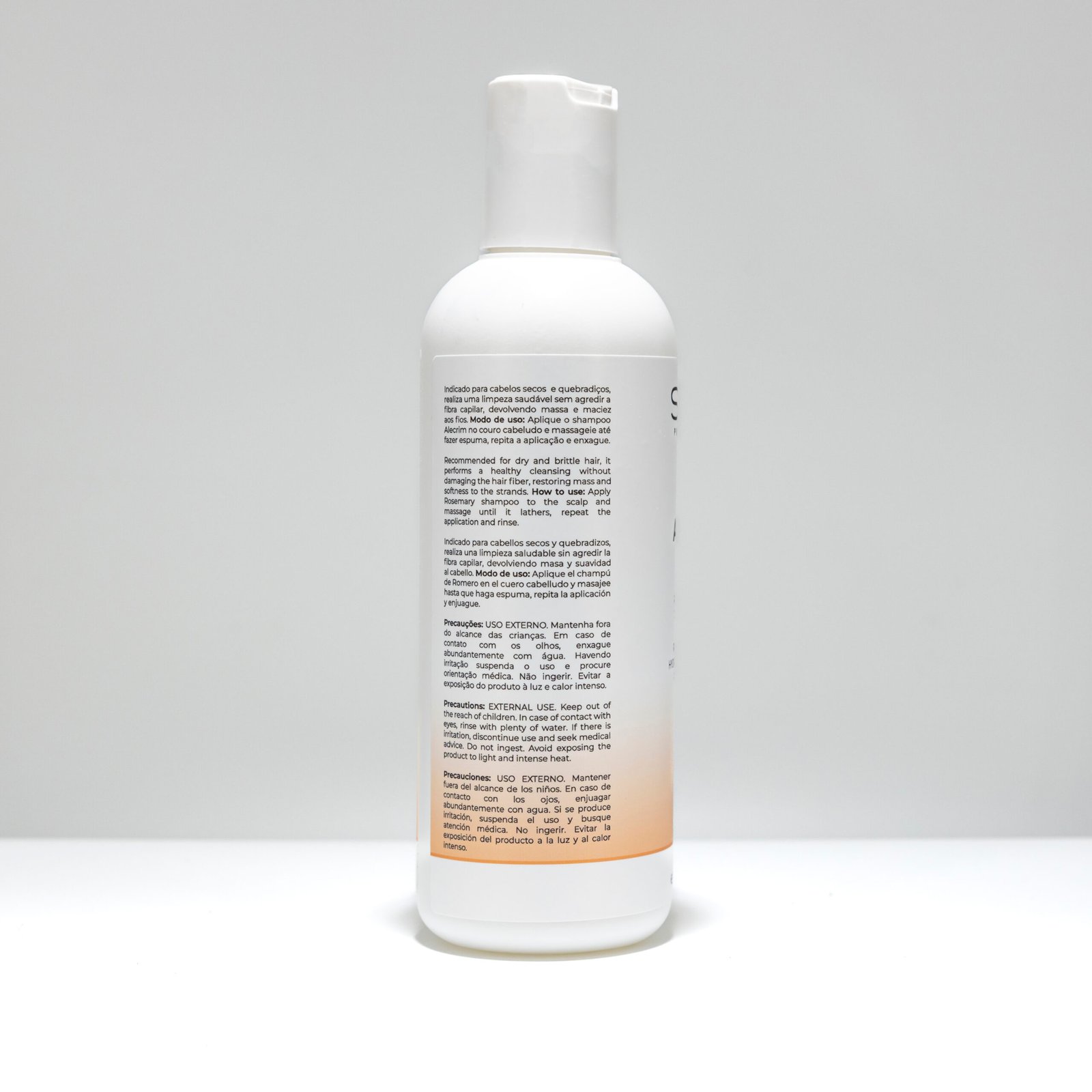 Shampoo Soul Clinic – Linha Alecrim 250ml – Cabelos Secos – Reposição Hídrica - Imagem 2