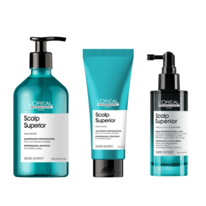 Scalp Superior Kit Shampoo 500ml + Tratamento 200ml + Serum 90ml