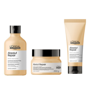 Absolut Repair L’Oréal Kit Shampoo 300ml + Máscara 250g + Condicionador 200ml