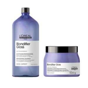 Blondifier L’Oréal Kit Shampoo 1,5ml + Máscara 500g