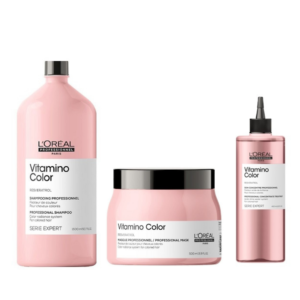 Vitamino Color L’Oréal Kit Shampoo 1,5L + Máscara 500g + Concentre 400ml
